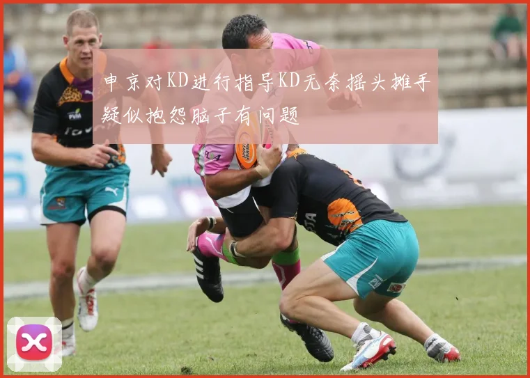 申京对KD进行指导KD无奈摇头摊手疑似抱怨脑子有问题